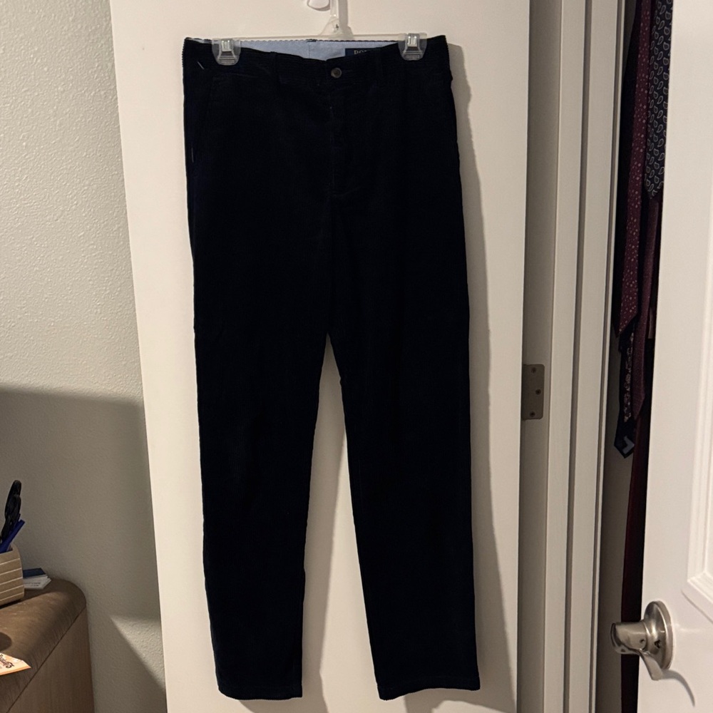Polo by Ralph Lauren Boy’s Navy Corduroy Trousers